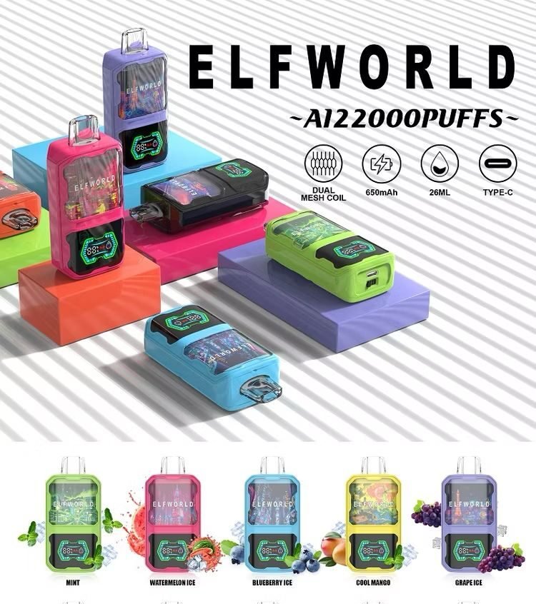 ELF WORLD Ai 22000 Puffs Vape